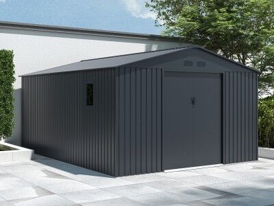 Metall Gerätehaus Modell München 14,39 m²