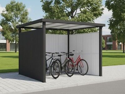 Fahrradunterstand Modell Nexus Sparset-1