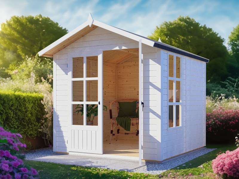 Günstige Gartenhäuser aus Holz >> bis 2.000€
