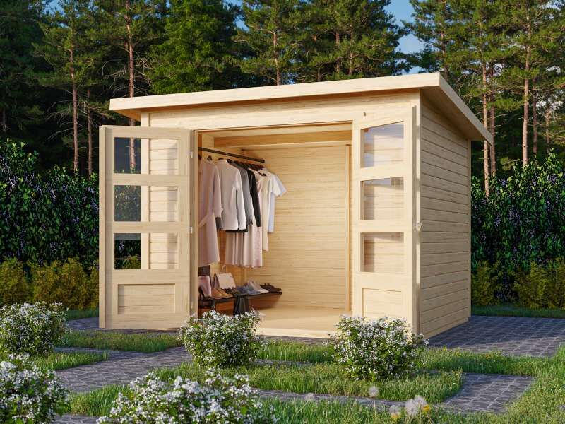 Günstige Gartenhäuser aus Holz >> bis 2.000€