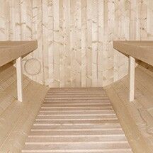 Bodenbretter für Fass- Sauna Modell Quadro