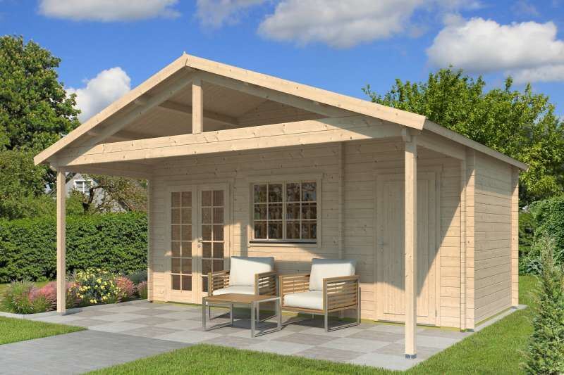 2 Raum Gartenhäuser online kaufen Gartenhausfabrik