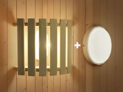 Fjordholz Saunaleuchte Modell Lumo Sparset