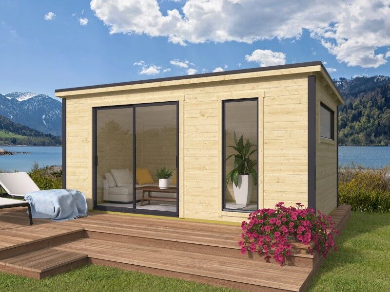 Fjordholz Gartenhaus Modell Juist-3