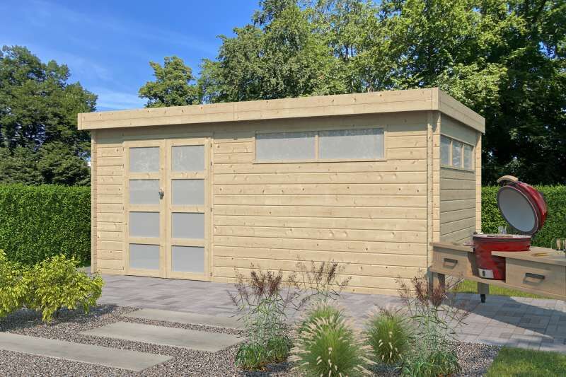 Gartenhäuser mit Blechdach Metalldach Gartenhäuser kaufen