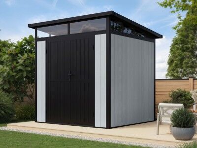 WPC Gartenhaus Modell Skylight Pent 4,75 m²