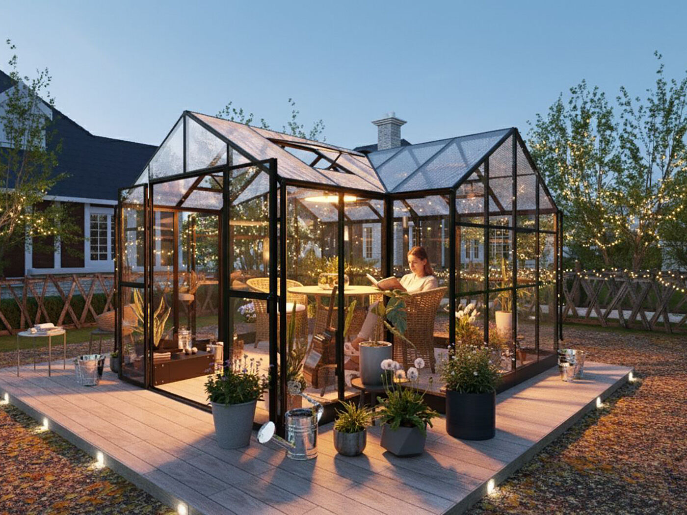 StarLine Gewächshaus Modell Orangerie 1...