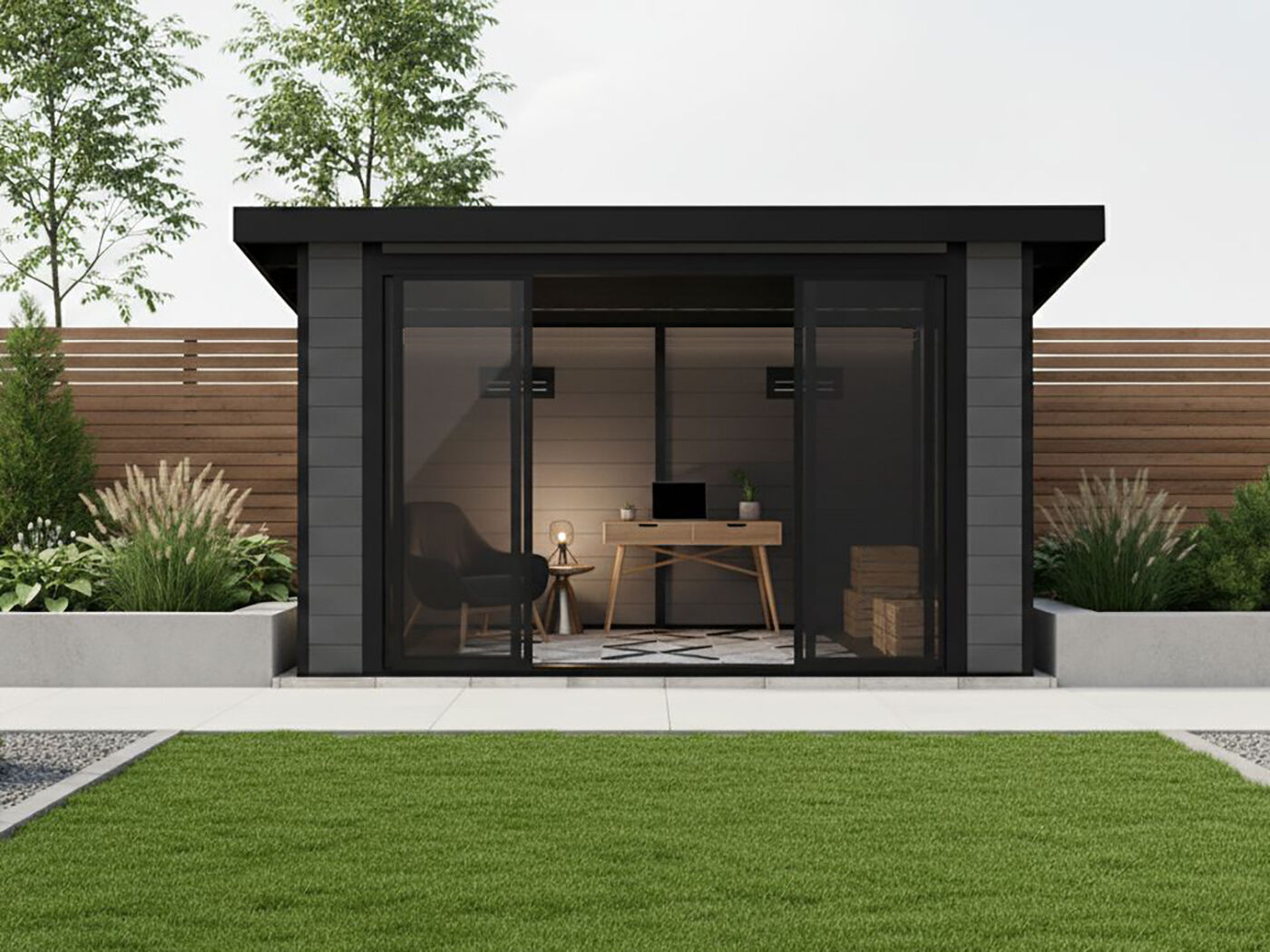 23% Discount! WPC Gartenhaus Modell Sunshine Slide 12 m²