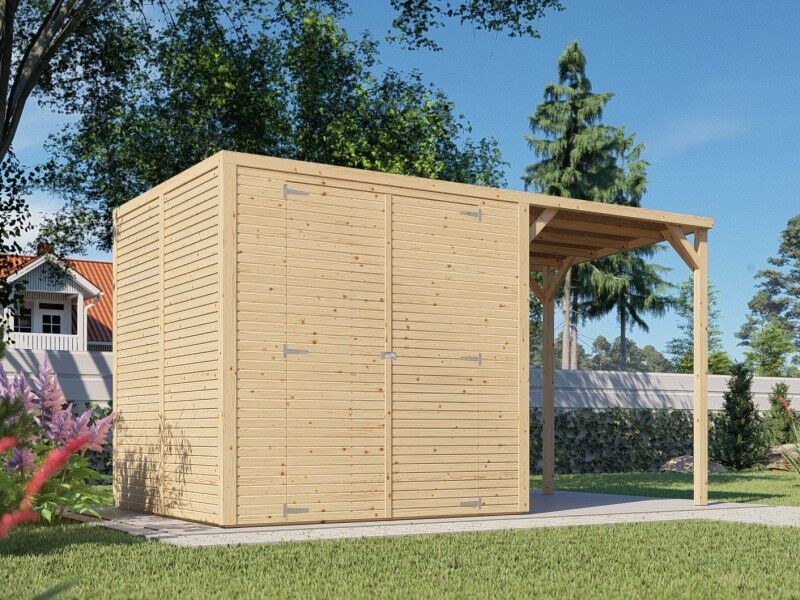 Gerätehaus Modell Box 3 Plus natur
