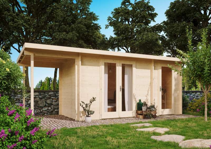 2 Raum Gartenhäuser online kaufen Gartenhausfabrik