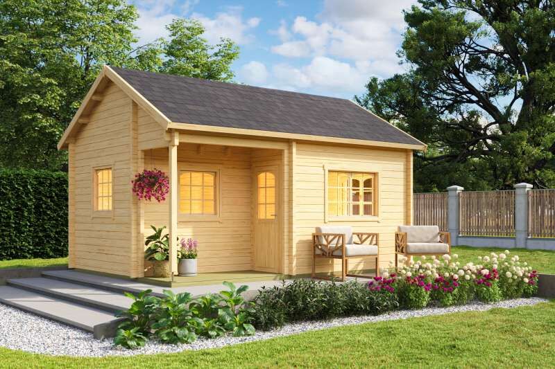 Gartenhäuser Mit Schlafboden Online Kaufen | Gartenhausfabrik