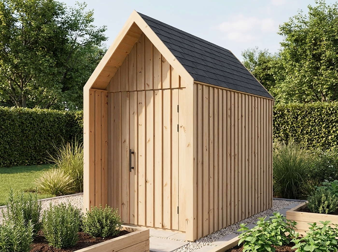 Fjordholz Garten- und Gerätehaus Modell Västervik-