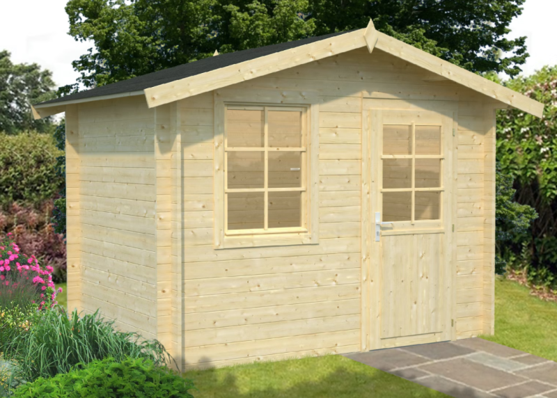 Günstige Gartenhäuser aus Holz >> bis 2.000€