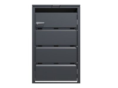 StarLine 1er Mülltonnenbox Modell Stabilo 240 l