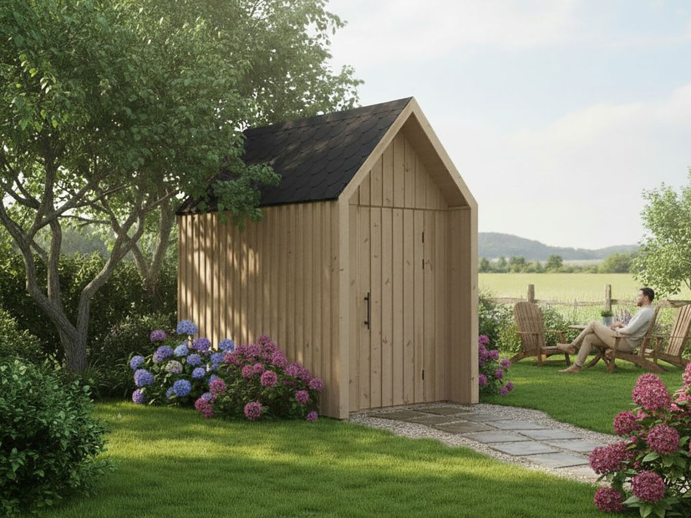 26% Rabatt ! Fjordholz Garten- und Gerätehaus Modell Västervik-