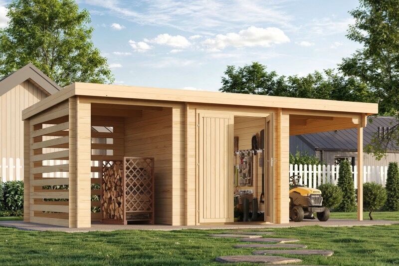 Fjordholz Gartenhaus Modell Gardenstore 28 D