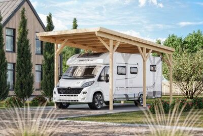 Fjordholz Carport Modell X Womo