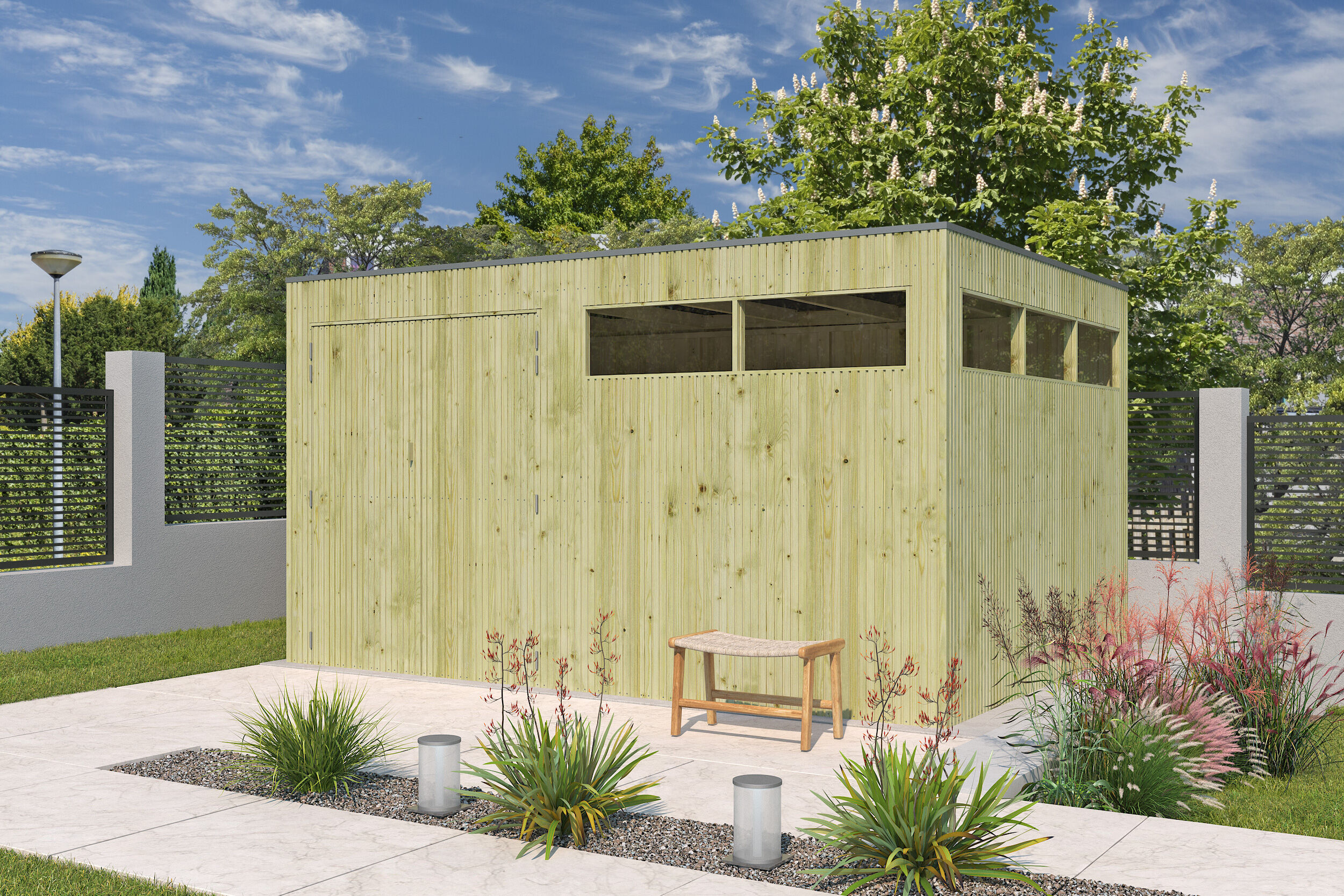 Gartenhaus Modell Q-Line 10,80 m²