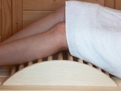 Fjordholz Sauna Bein- und Venenstütze Premium Fjordholz Sauna Bein- und Venenstütze Premium