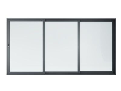 StarLine Aluminium Schiebetür ISO-Slide 400 x 206 cm Rechts