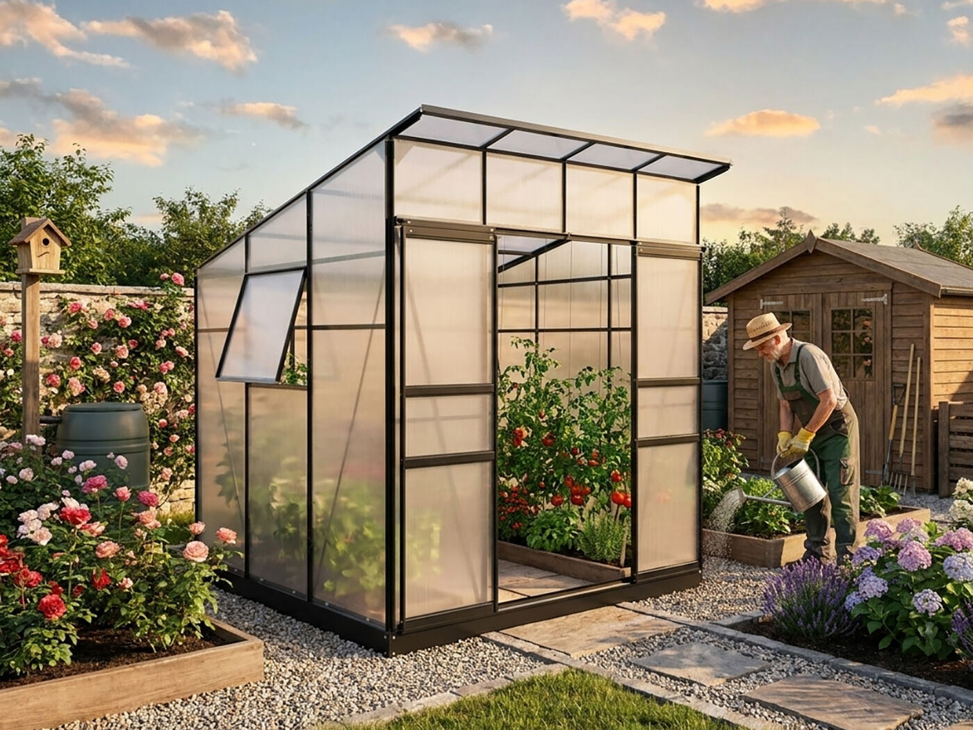 StarLine Gewächshaus Modell Flora Pulti