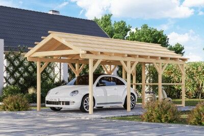 Fjordholz Carport Modell X1S Plus
