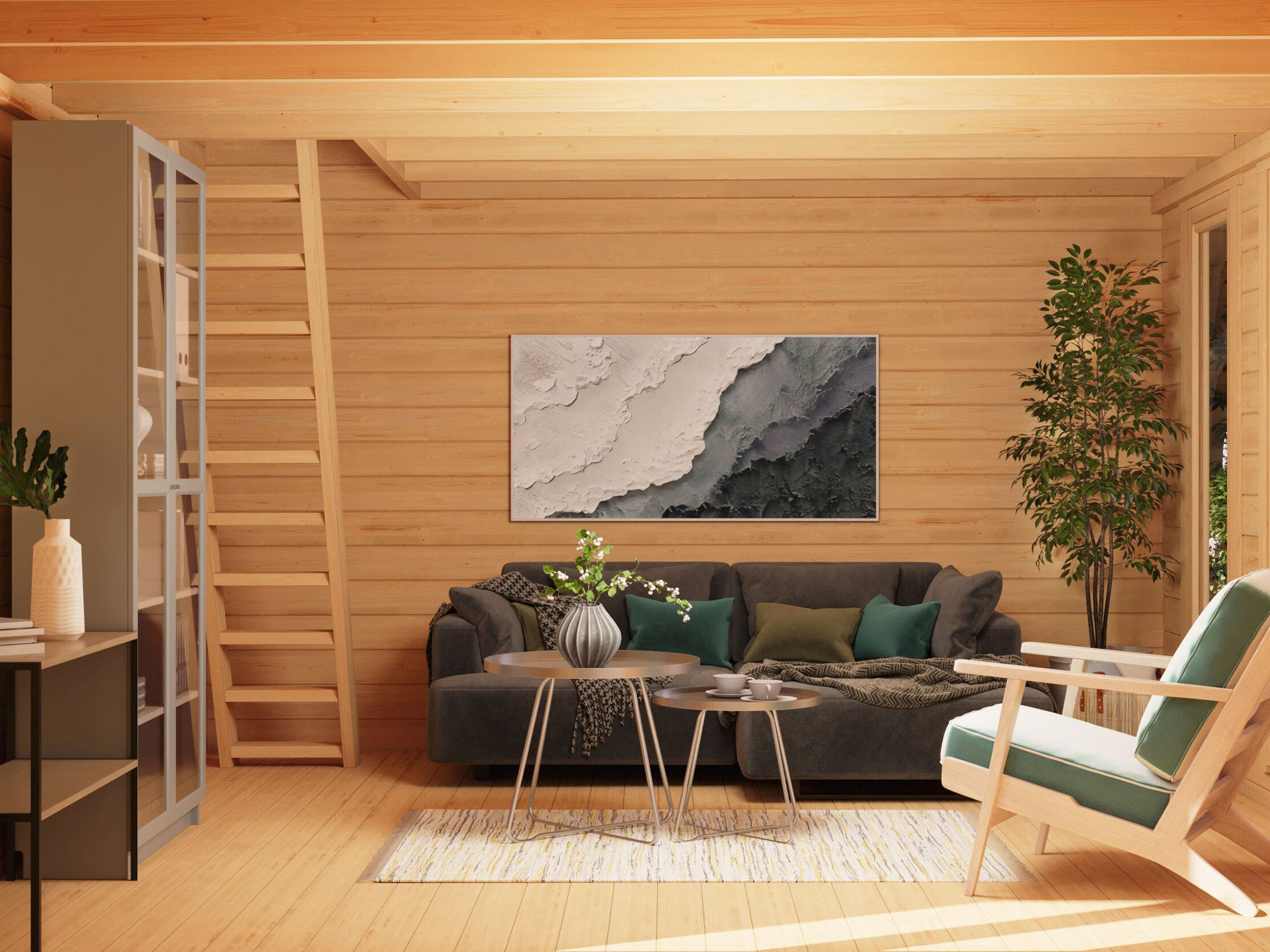 Fjordholz Gartenhaus Modell Toskana 44