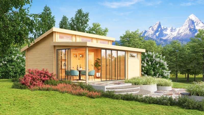 Fjordholz Gartenhaus Alu Concept Zürich 70 online bestellen