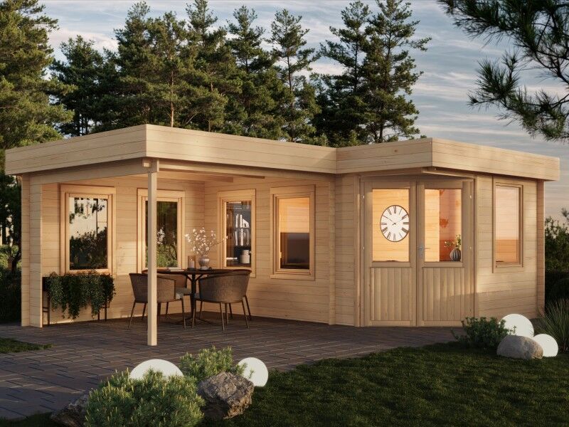 Fjordholz Gartenhaus Modell Petro