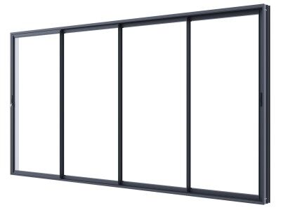 StarLine Aluminium Schiebetür 400 x 206 cm StarLine Aluminium Schiebetür 400 x 206 cm