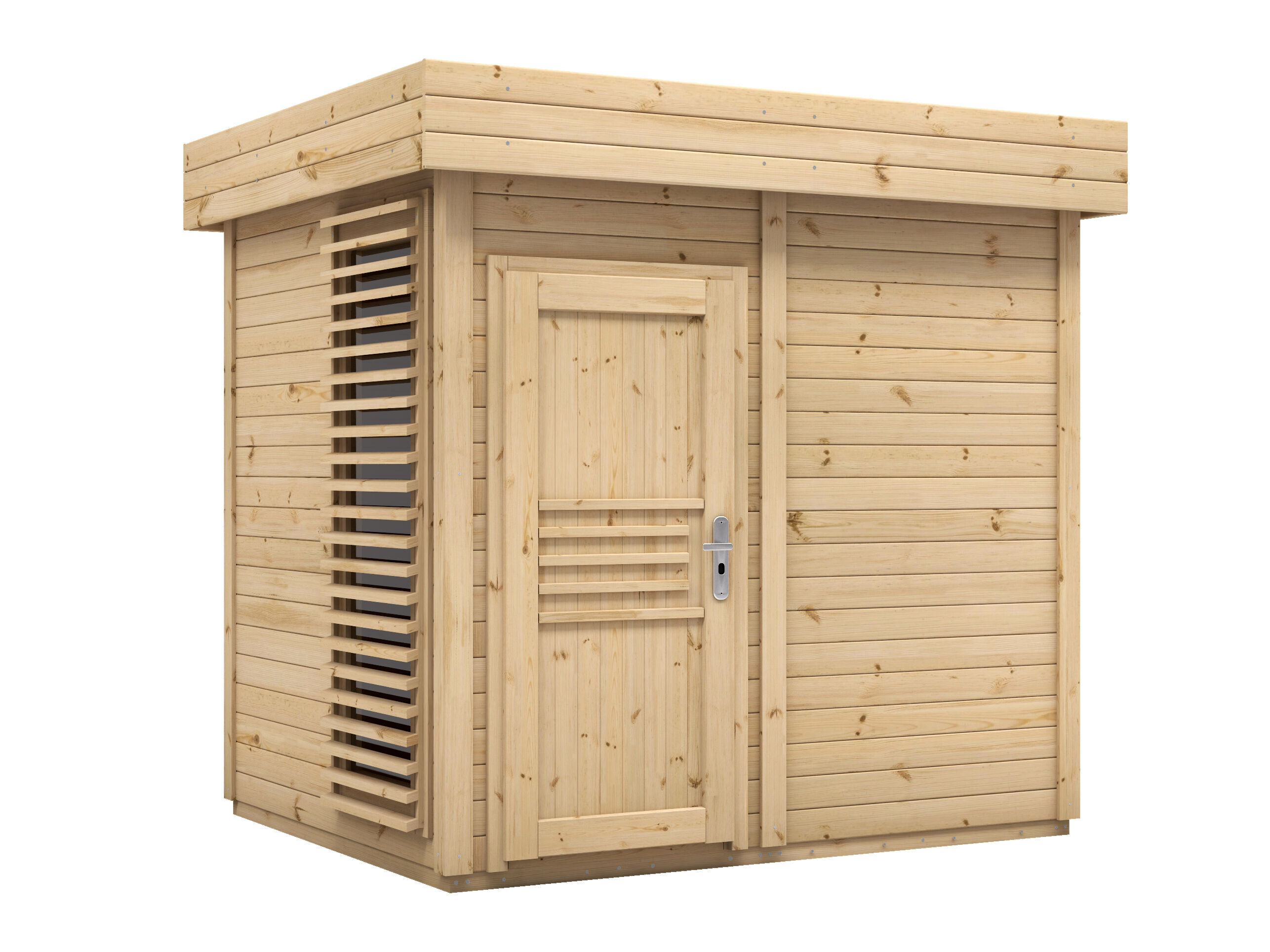 Fjordholz Saunahaus Modell Peetje 40