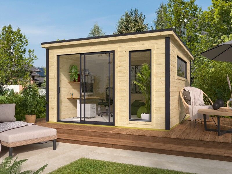 Fjordholz Gartenhaus Modell Juist-2