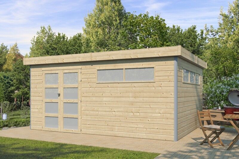 Gartenhaus Alu-Line Modell Kasuko-XXL