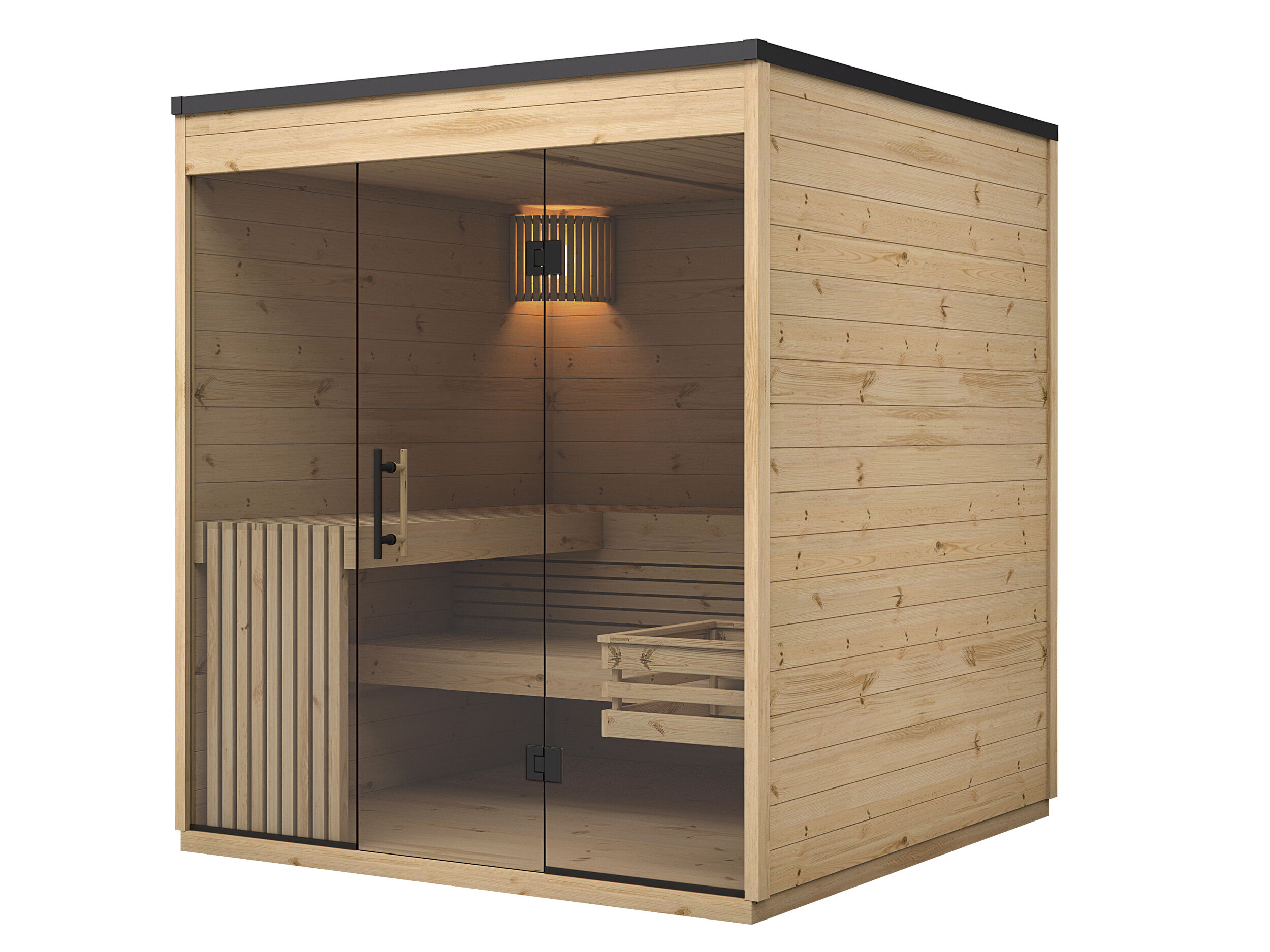 Fjordholz Design Saunahaus Modell Relax