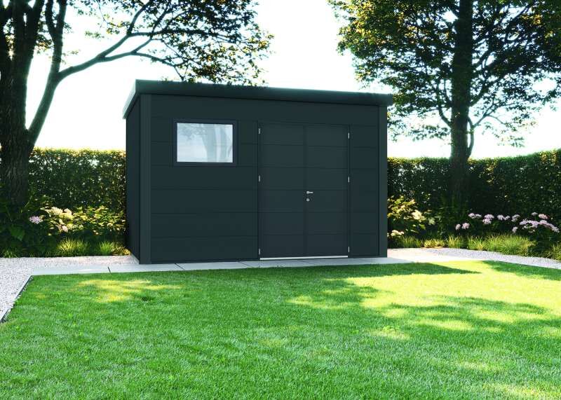 Hochwertige Gartenhäuser & Gerätehäuser aus Metall