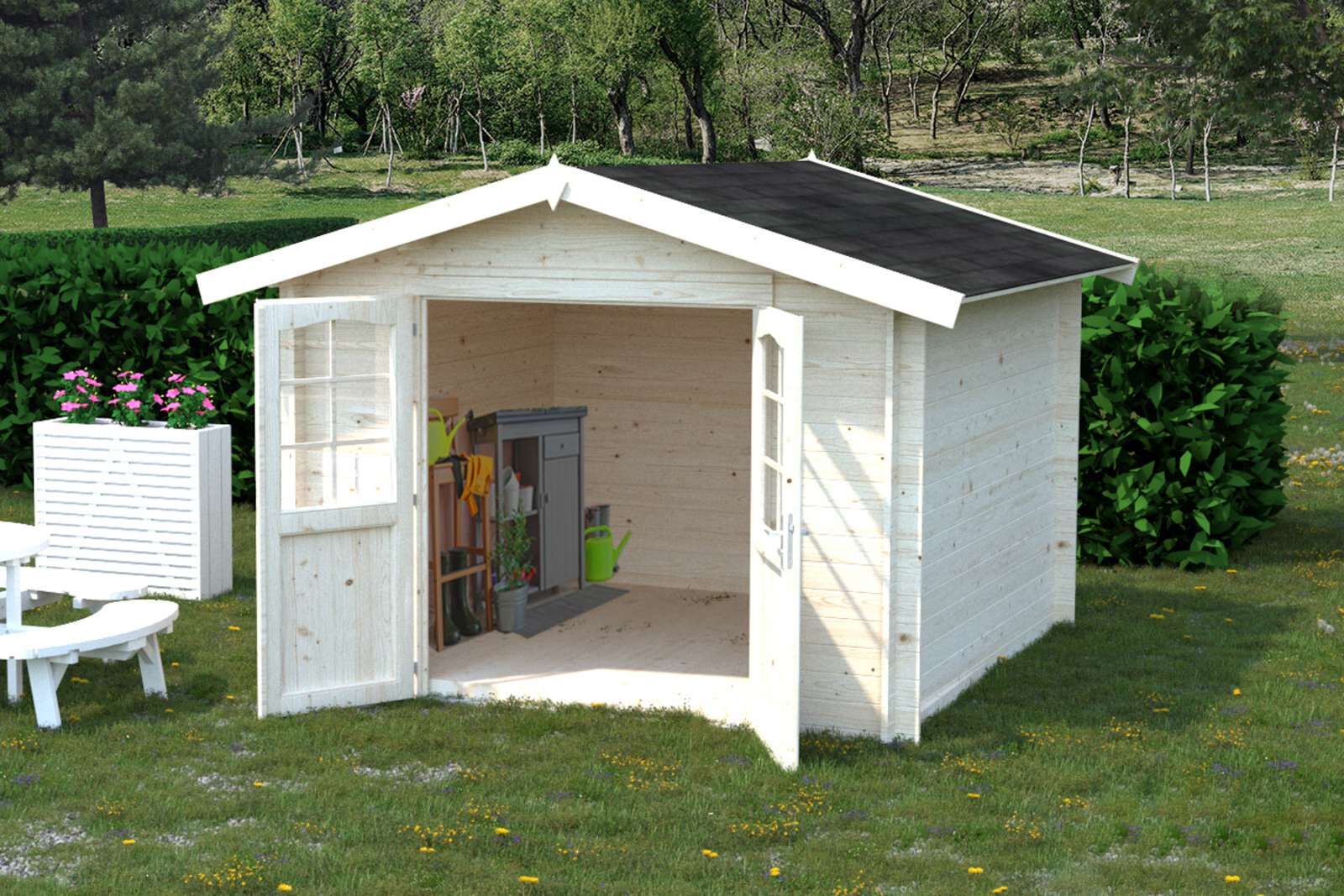 Abri De Jardin Bois Palmako Lotta – DONVOJ