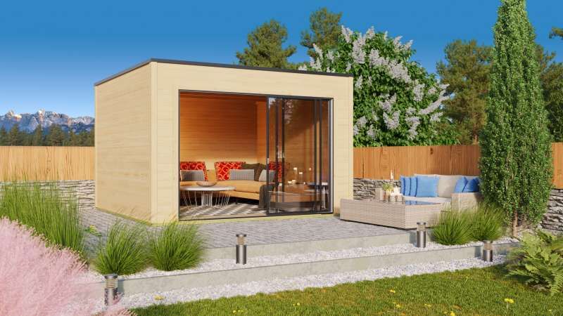Design Kubus & Cube Gartenhäuser online bestellen