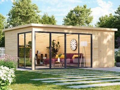 Fjordholz Gartenhaus Modell Office IsoSlide 8