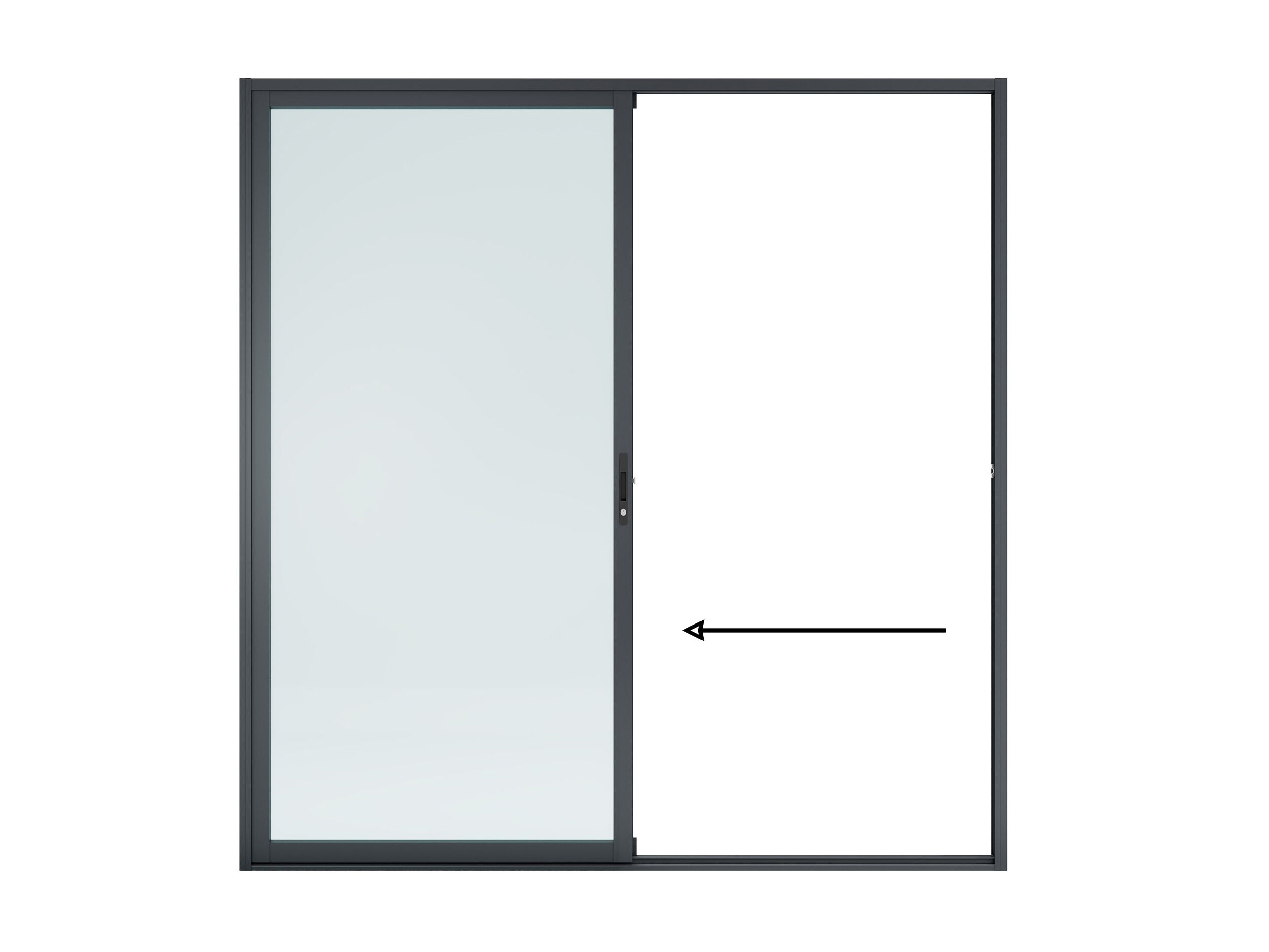 40% billiger! StarLine Aluminium Schiebetür ISO-Slide 200 x 206 12m²