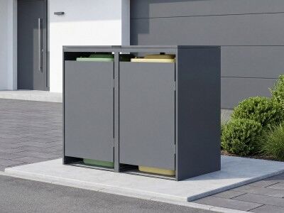 StarLine 2er Mülltonnenbox Modell Designo 240 L
