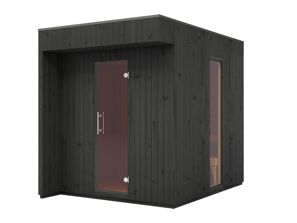 Fjordholz Design Saunahaus Modell Emine