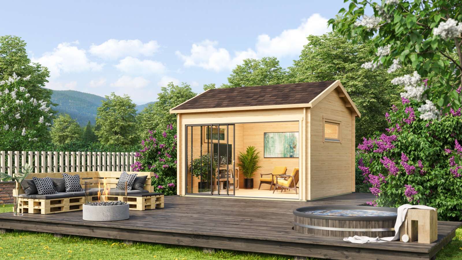 Fjordholz Gartenhaus Alu Concept Jara 44 A Online Bestellen