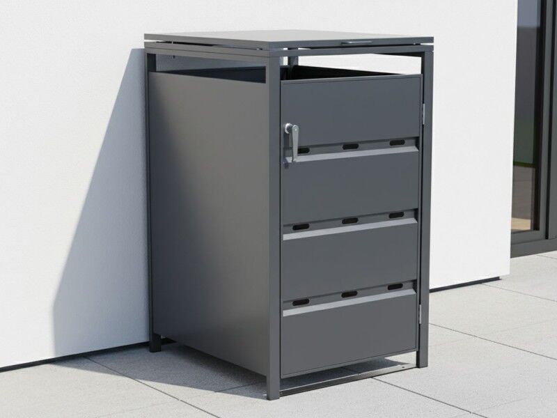 StarLine 1er Mülltonnenbox Modell Stabilo 240 l