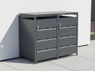 StarLine 2er Mülltonnenbox Modell Stabilo 240 l