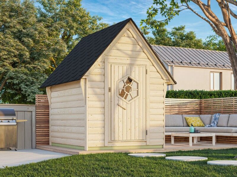 Fjordholz Saunakota Modell Juna 3,8 m²