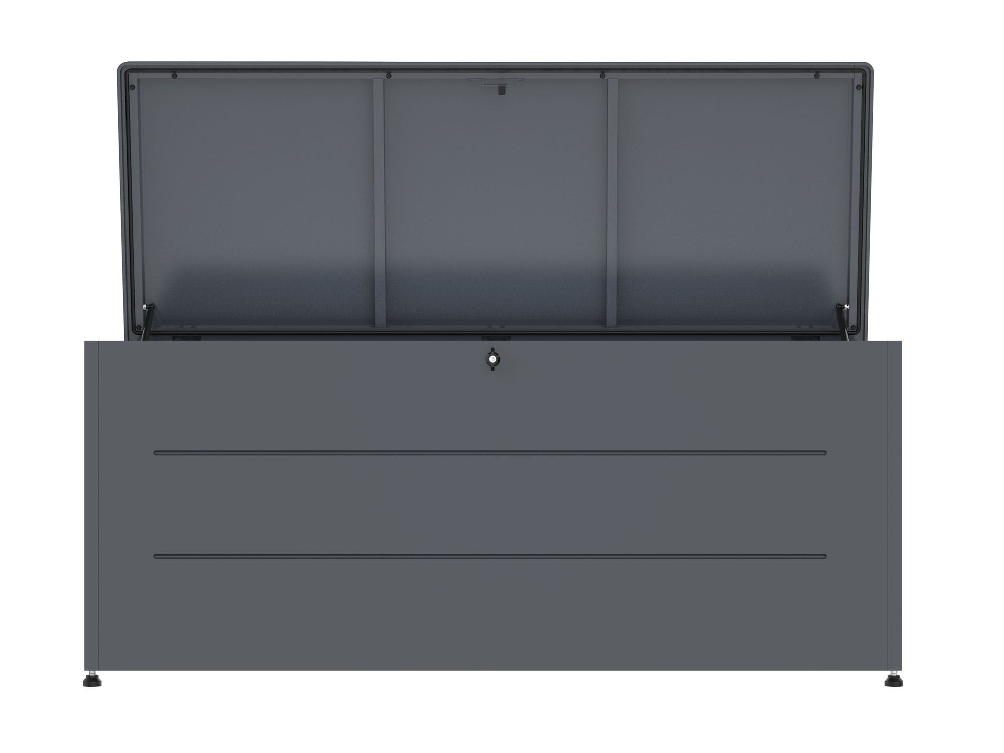 StarLine Metall Gartenbox Größe XL Farbe Anthrazit