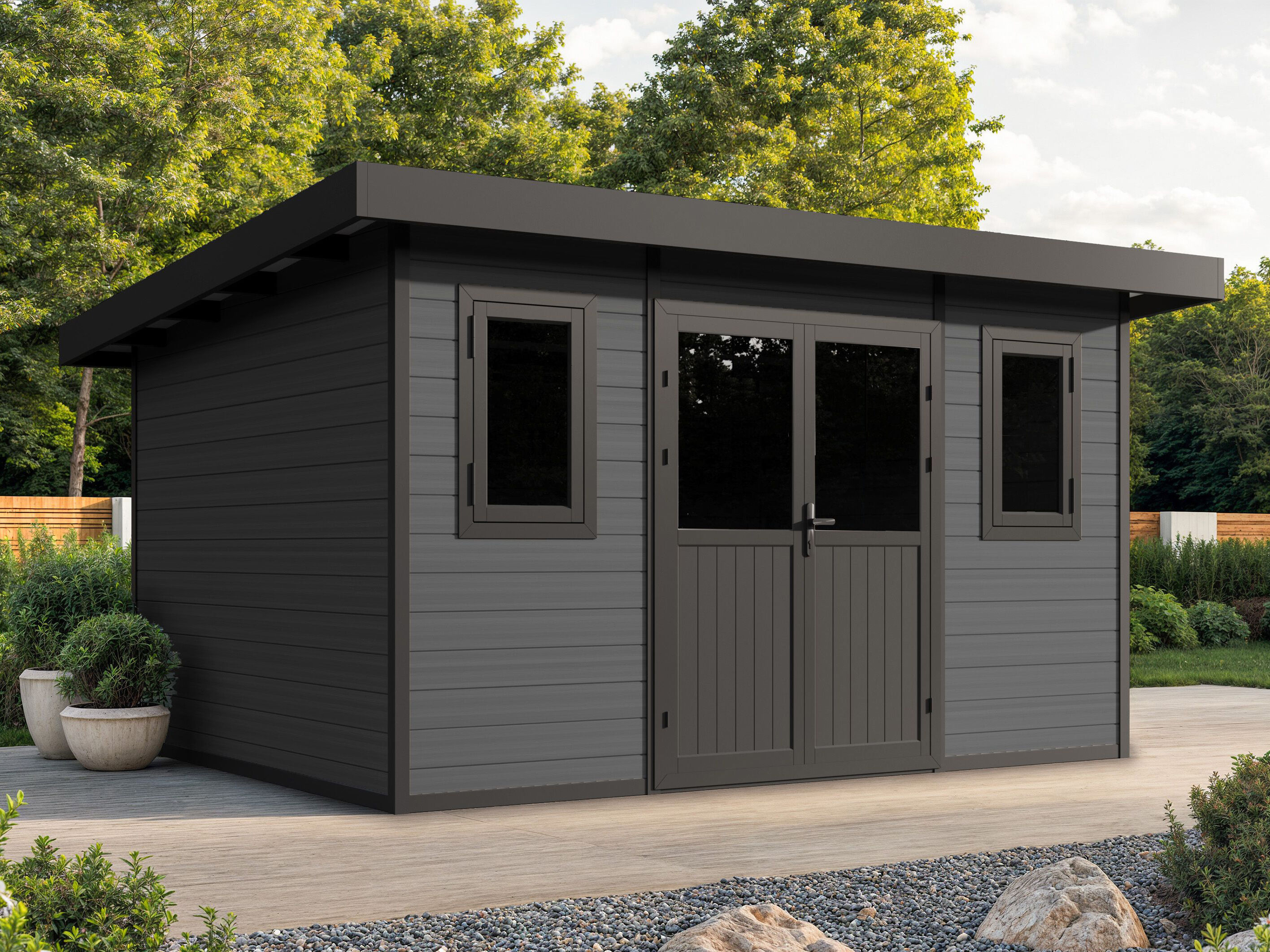 WPC Gartenhaus Modell Style DeLuxe 11,28 m²