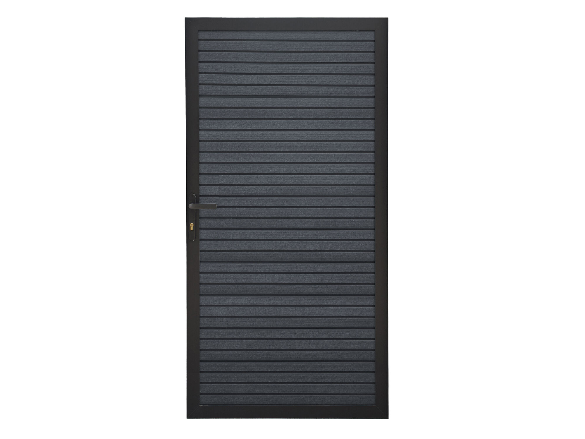 37% Rabatt ✓ WPC Einzeltor FineLine 100x180 cm Anthrazit | modern