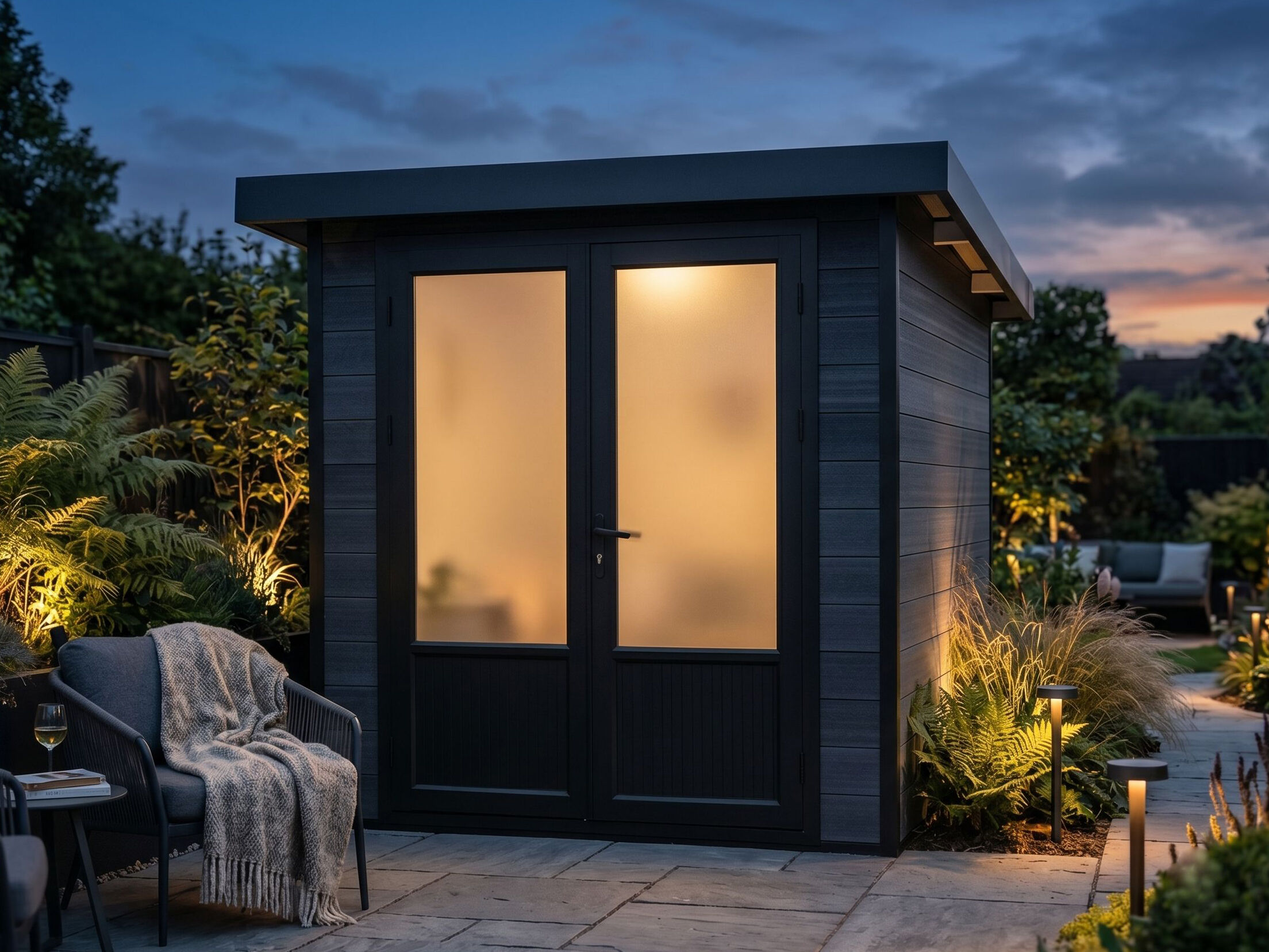 26% Rabatt ! WPC Gartenhaus 2x2 mit Pultdach – Modell Style DeL 26% Rabatt ! WPC Gartenhaus 2x2 mit Pultdach – Modell Style DeL