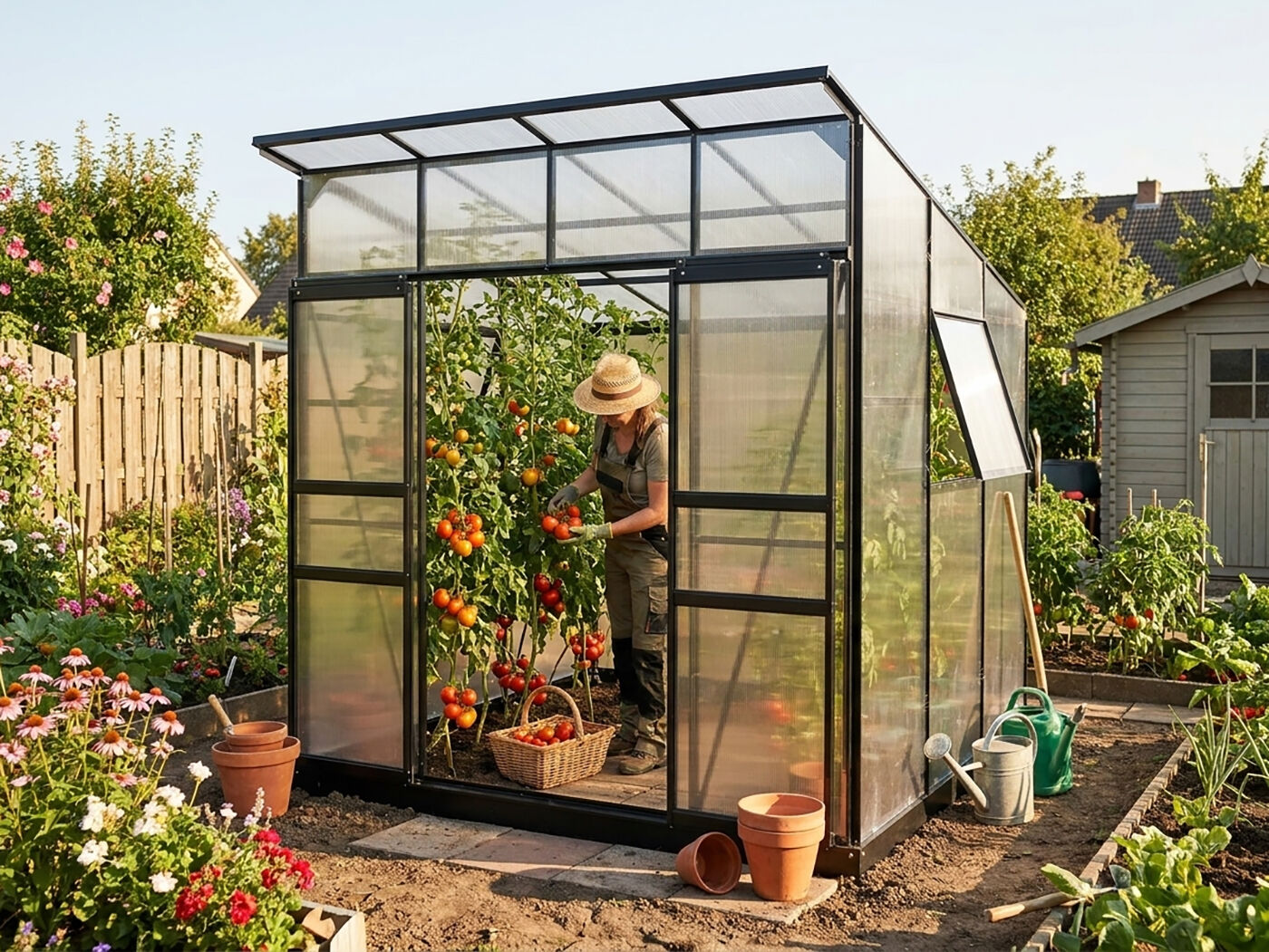 42 % Discount! StarLine Gewächshaus Modell Flora Pulti 42 % Discount! StarLine Gewächshaus Modell Flora Pulti